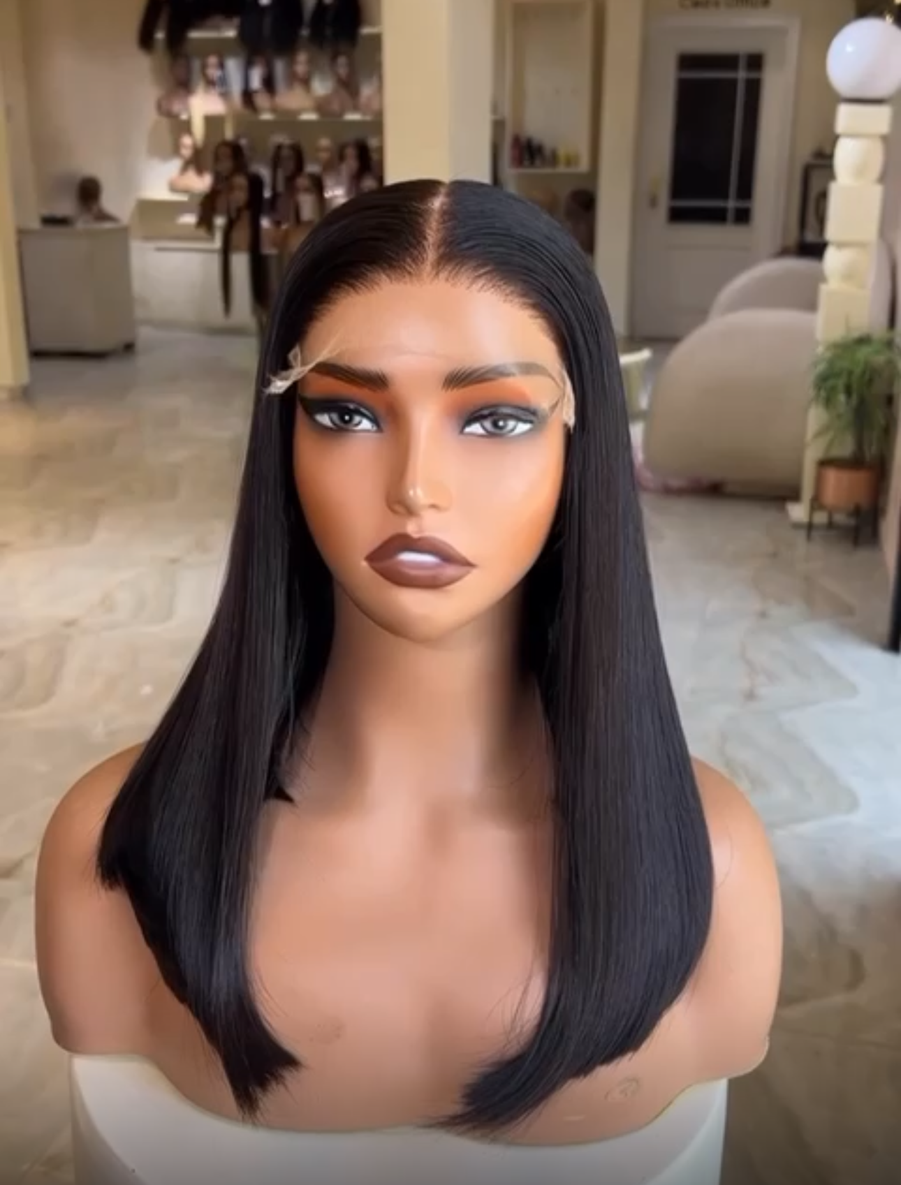 Bone Straight Wig - Glueless, Natural Human Hair Perfection