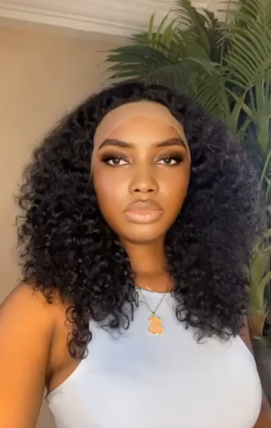 Eurasian Curly Frontal Wig