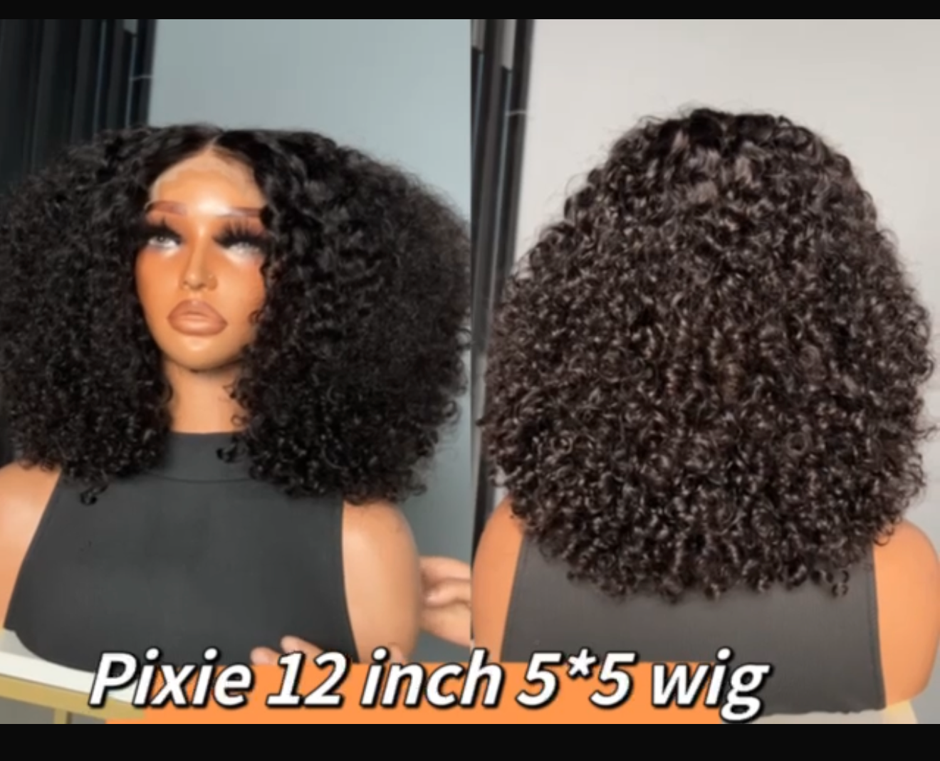 SDD Pixie Curly Wig