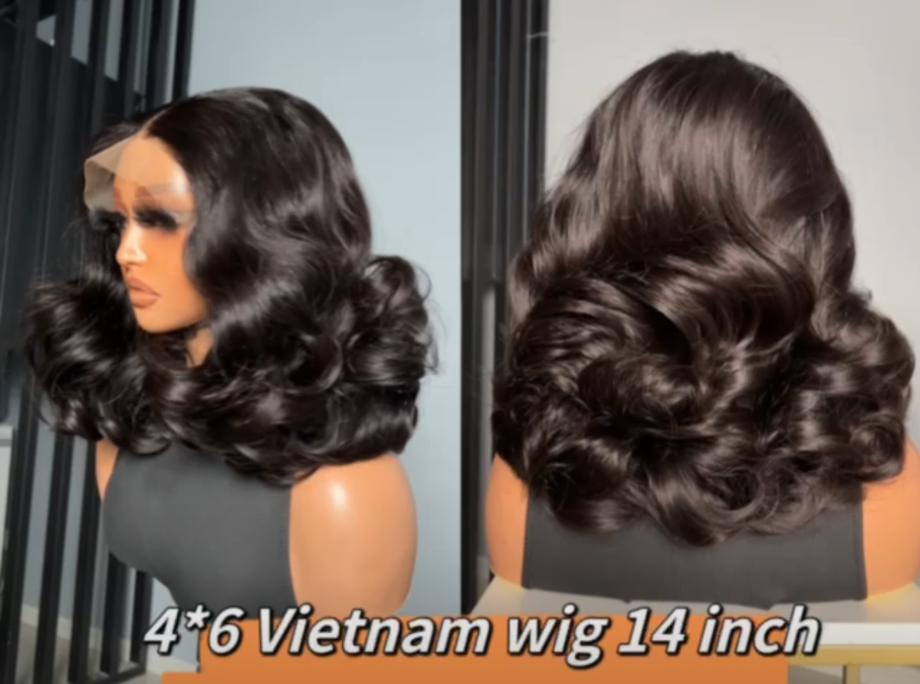 SDD Big Bouncy Wavy Vietnam Front Wig