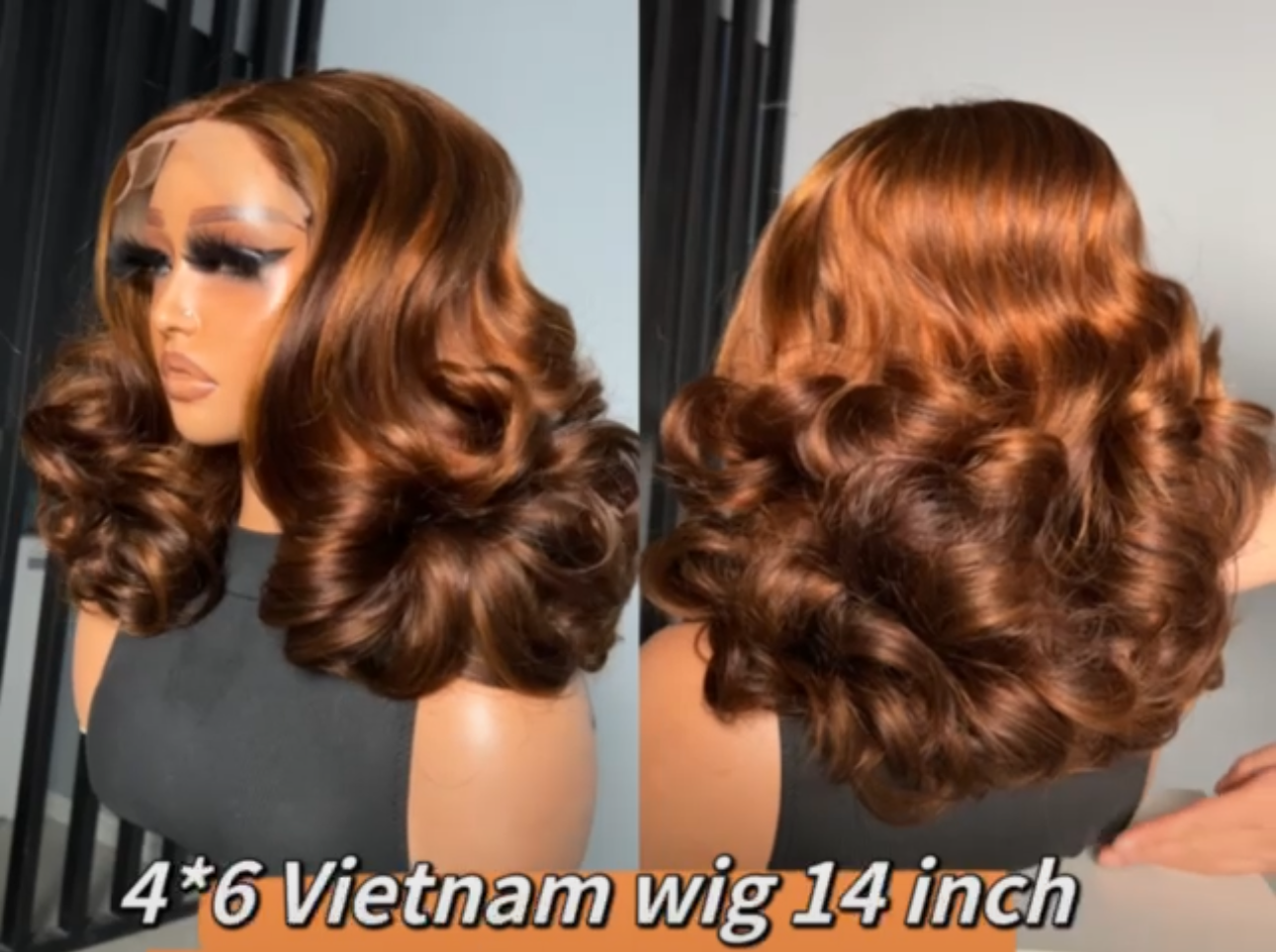SDD Big Bouncy Wavy Vietnam Front Wig