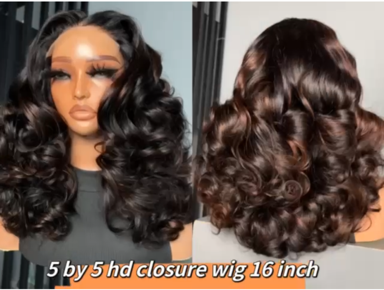 SDD Big Bouncy Wavy Vietnam Wig – 100% Human Hair Wig