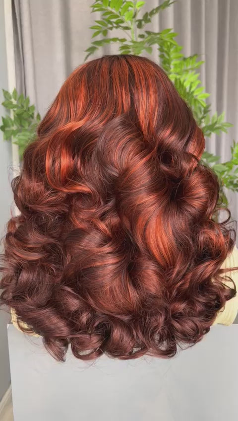 SDD Bouncy Waby Closure Wig 16 Inches – 100% Human Hair