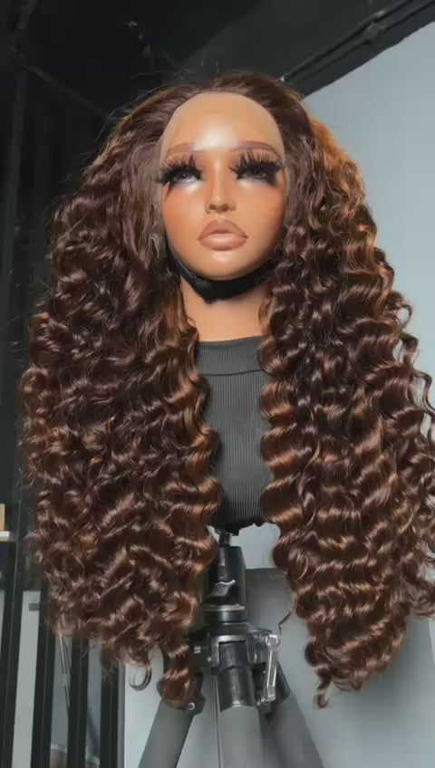 Discover the SDD Big Bouncy Deep Loose Wave Wig – Where Luxury Meets Confidence